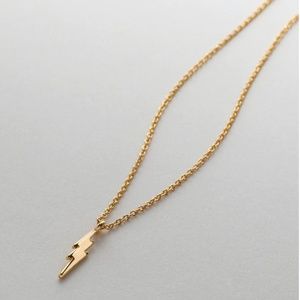 Made of Lightning Gold Necklace